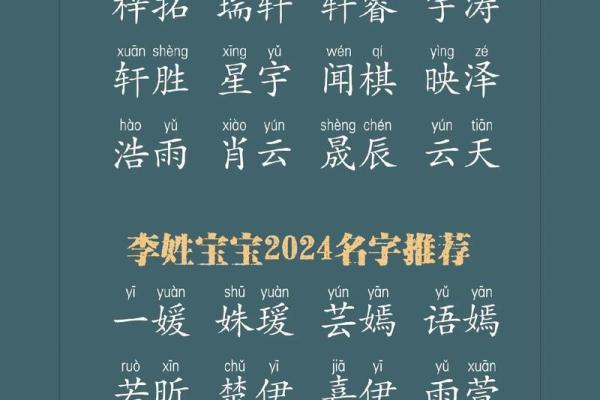 李姓女孩名字精选：提升气质的优雅选择