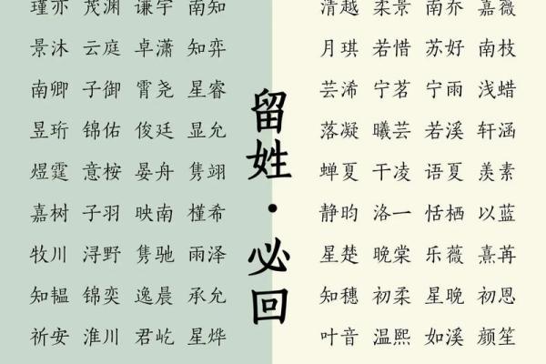 男女起名大全，独具特色的名字推荐